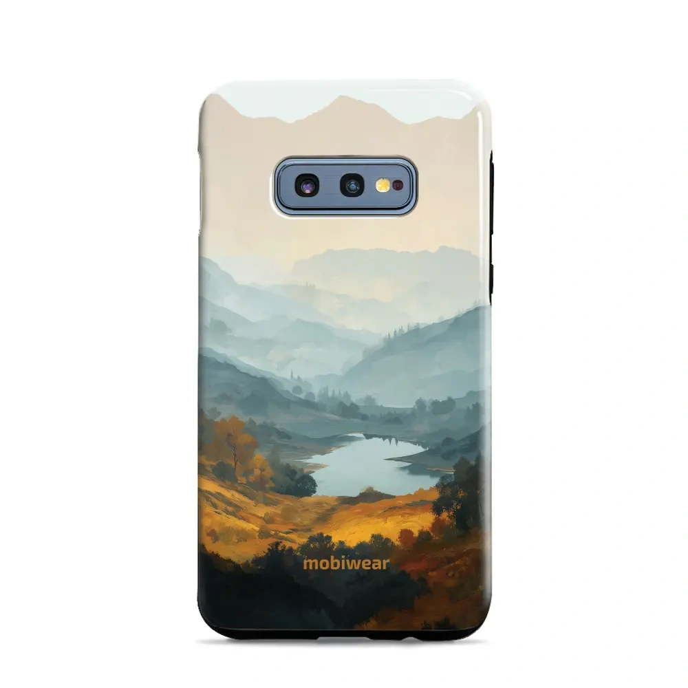 Mobiwear Elite Pro do Galaxy S10e, ochrona telefonu, trwała konstrukcja, wygodne użytkowanie, dopasowanie, jezioro w dolinie