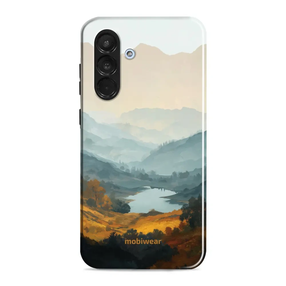 Mobiwear Elite Pro do Galaxy A56 5G, ochrona telefonu, trwała konstrukcja, wygodne użytkowanie, dopasowanie, jezioro w dolinie