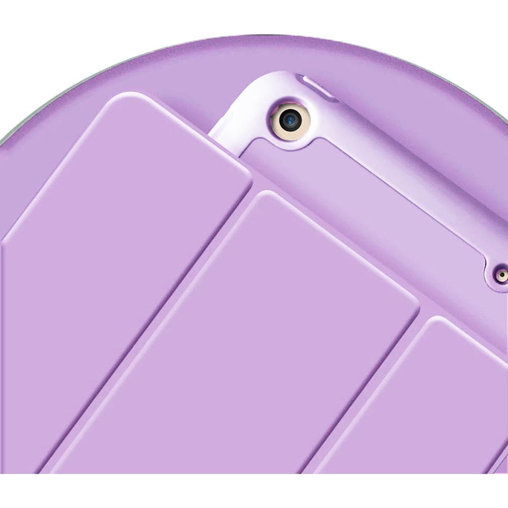 Coque JETech Pour IPad 10.2" (7e/8e/9e Génération 2019-2021) - Housse Mince Avec Porte-stylo, Réveil Automatique, Dos TPU Souple - Noir