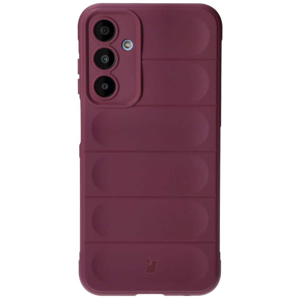 Pancerne etui Bizon Case Tur do Galaxy A25 5G, burgundowe