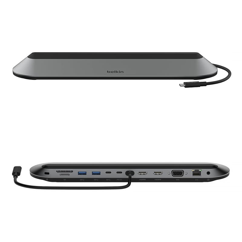 Belkin USB-Cハブ 11-in-1 Pro Dock Stacja, hub Belkin Connect USB-C 11-in-1 Pro GaN Dock 150W