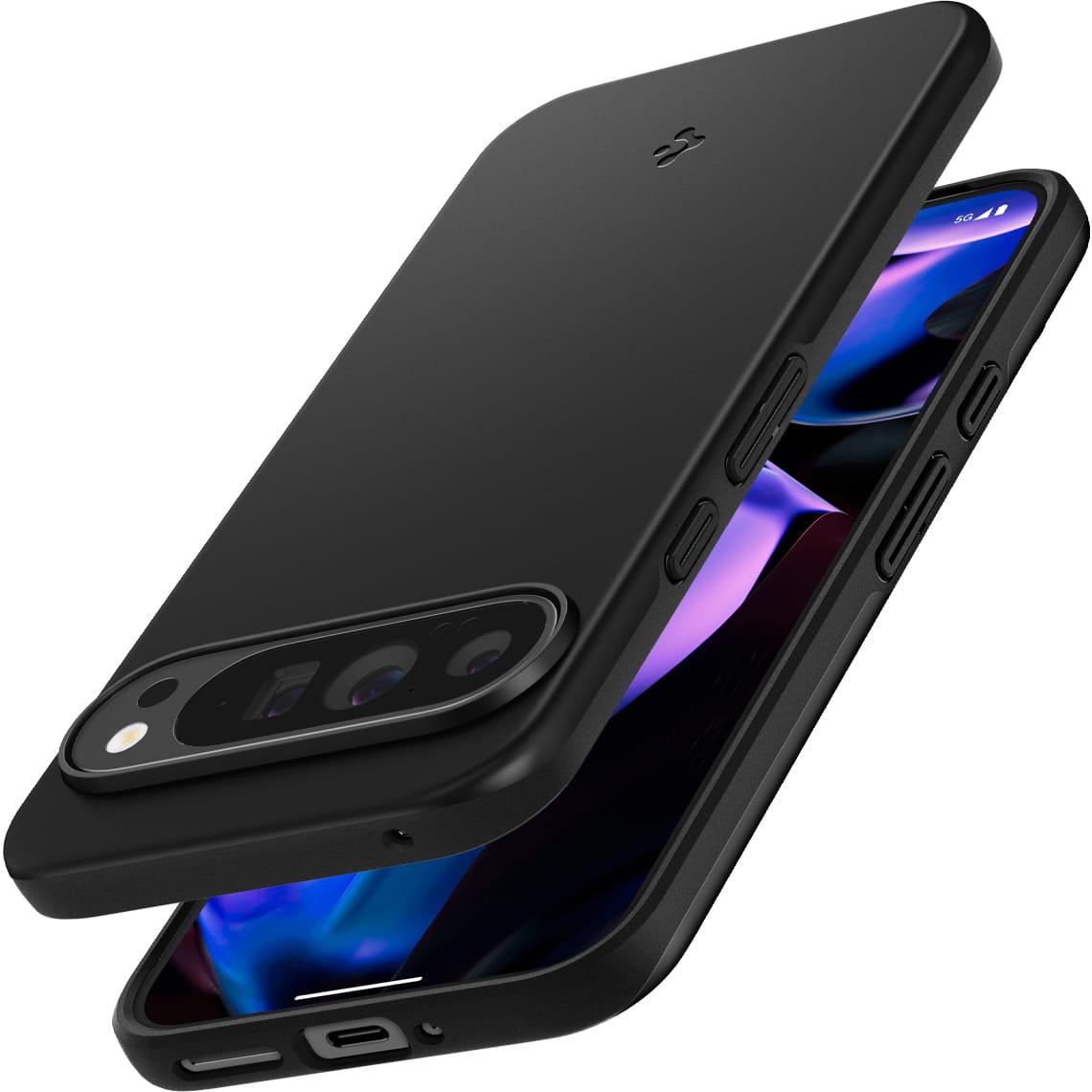 Etui Spigen Thin Fit do Google Pixel 9 Pro XL, czarne Pancernik.eu