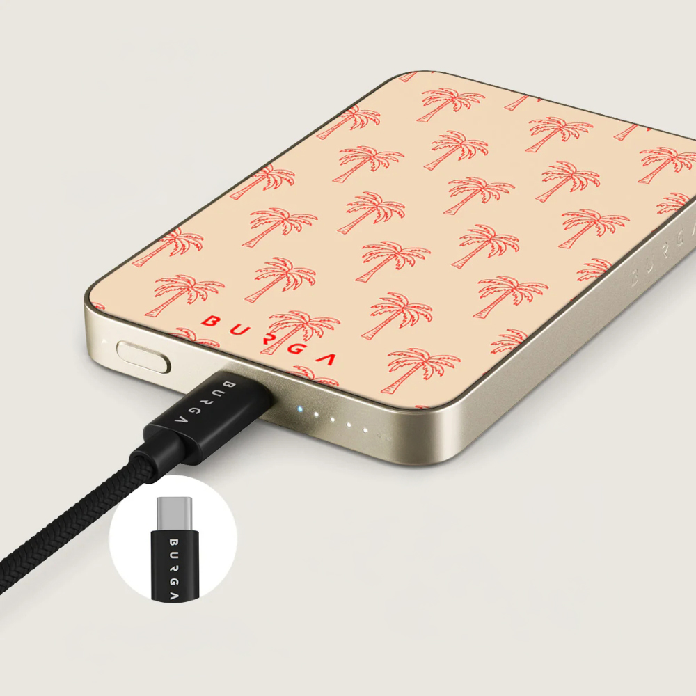 Powerbank Burga Slim MagSafe Powerbank, Happy Hour