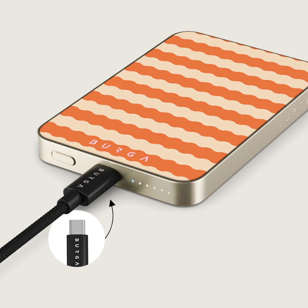 Powerbank Burga Slim MagSafe Powerbank, Papaya Gold