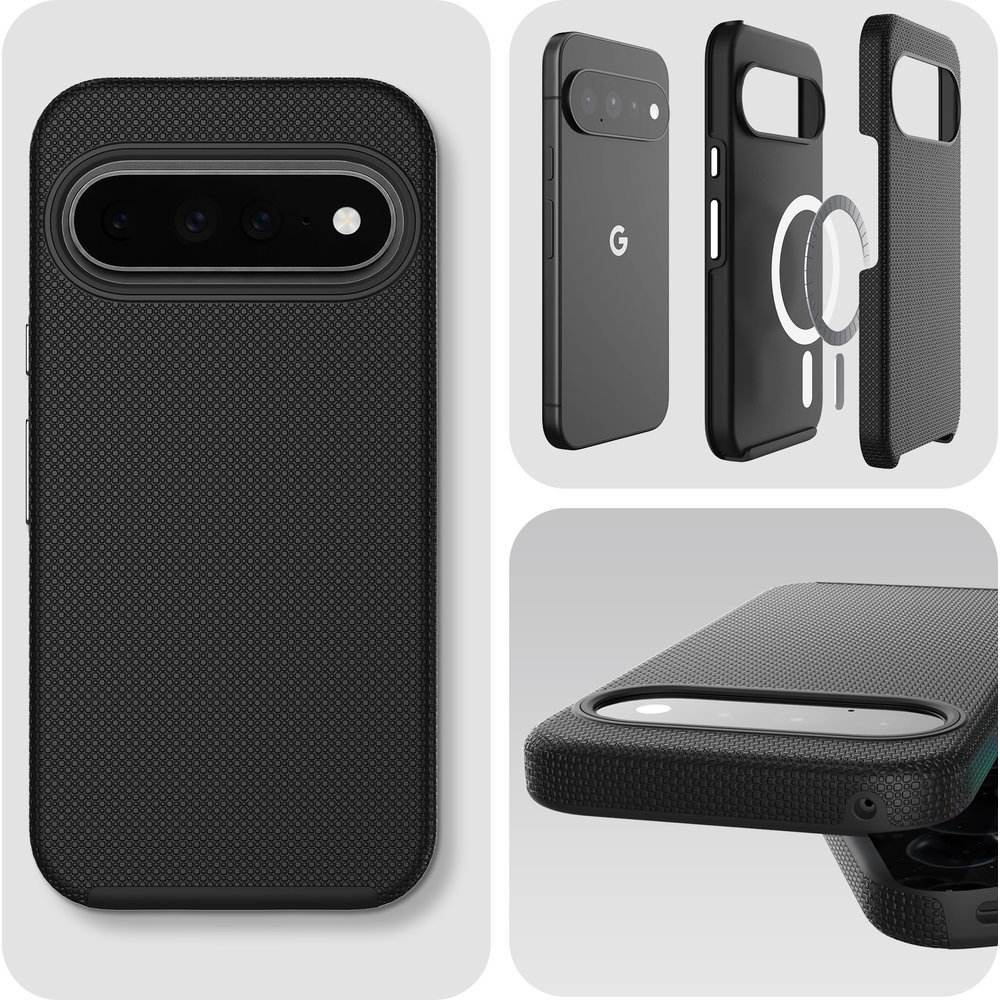 Etui 3mk Hardy Shockproof MagCase do MagSafe do Google Pixel 11, Black (czarny)