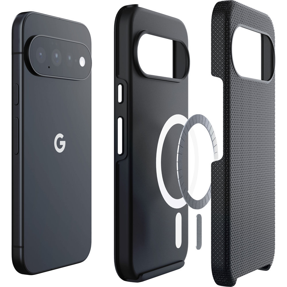 Etui 3mk Hardy Shockproof MagCase do MagSafe do Google Pixel 11, Black (czarny)