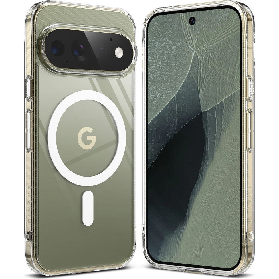 Etui Ringke Fusion Magnetic do MagSafe do Google Pixel 11 Pro, Clear (przezroczysto-białe)