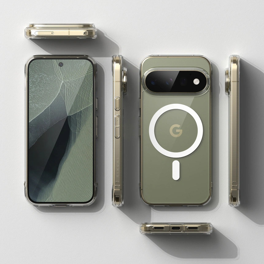 Etui Ringke Fusion Magnetic do MagSafe do Google Pixel 11 Pro, Clear (przezroczyste)