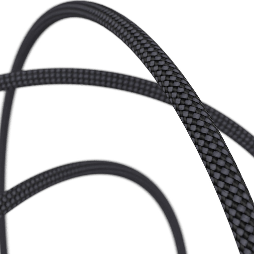 Kabel Fixed Media Cable USB-C do USB-C (USB4) 40Gbps / 240W / 8K@60Hz, 0,35 m, czarny