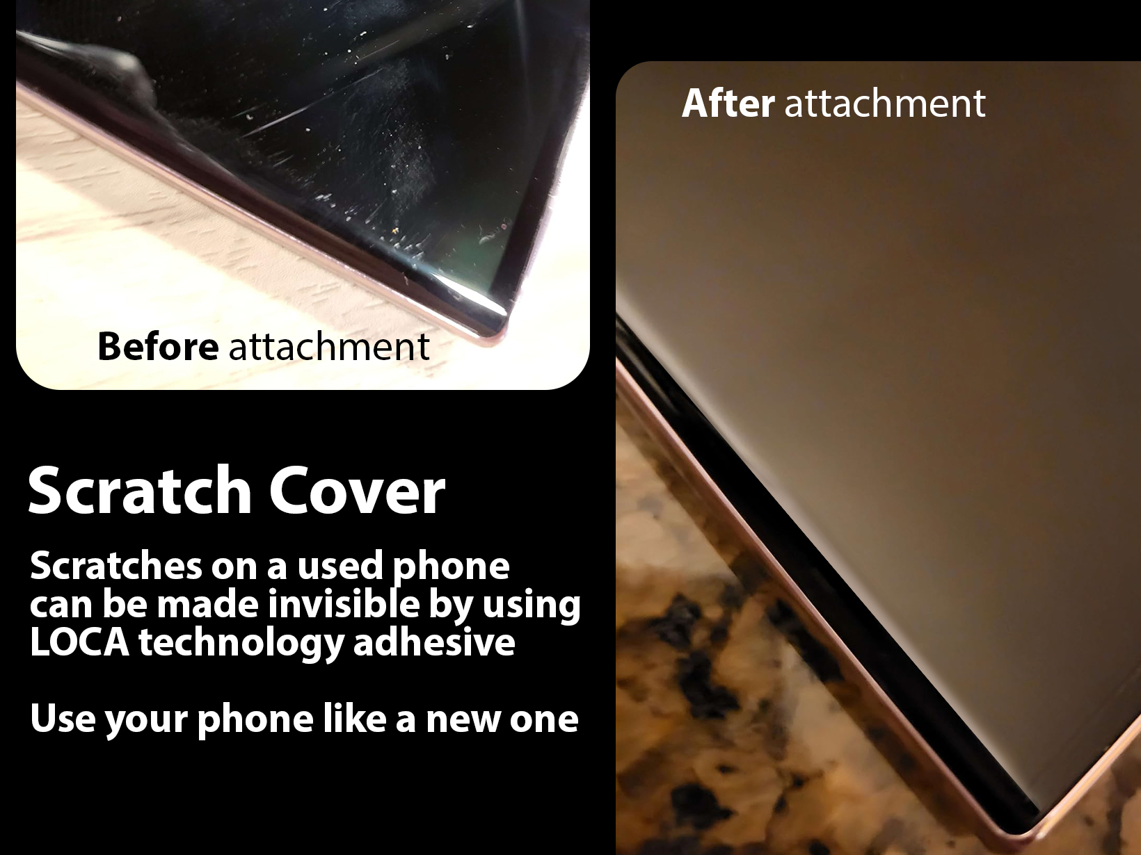 Szkło ochronne Whitestone Dome Glass o grubości 0,3 mm zachowujące czułość ekranu dotykowego