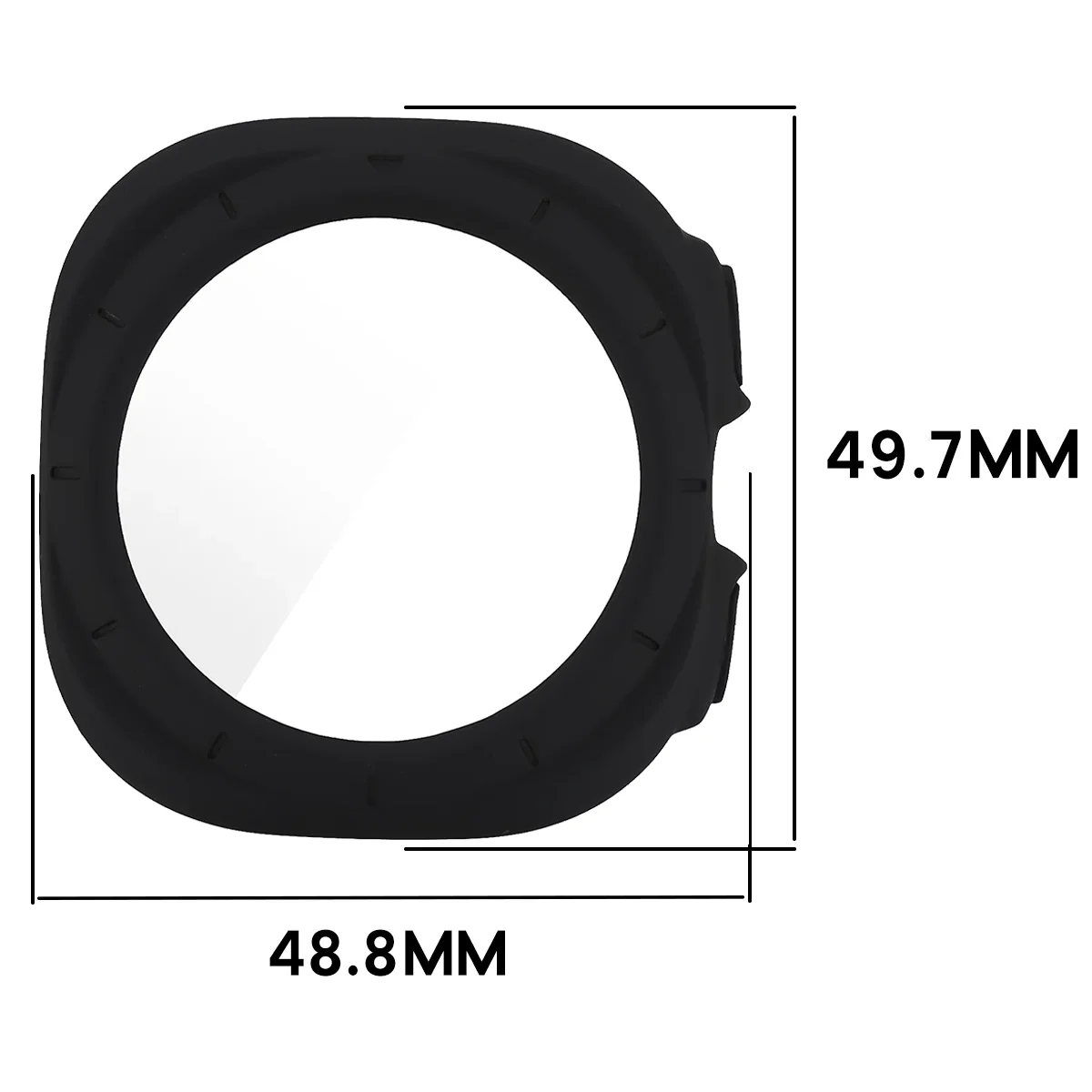 Wymiary etui Bizon Case Watch Adamo do Galaxy Watch Ultra 2 47mm (2026)