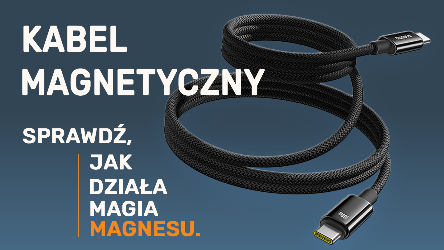Kabel magnetyczny – nowy sposób na porządek w kablach. Poznaj przewód, który sam się układa.