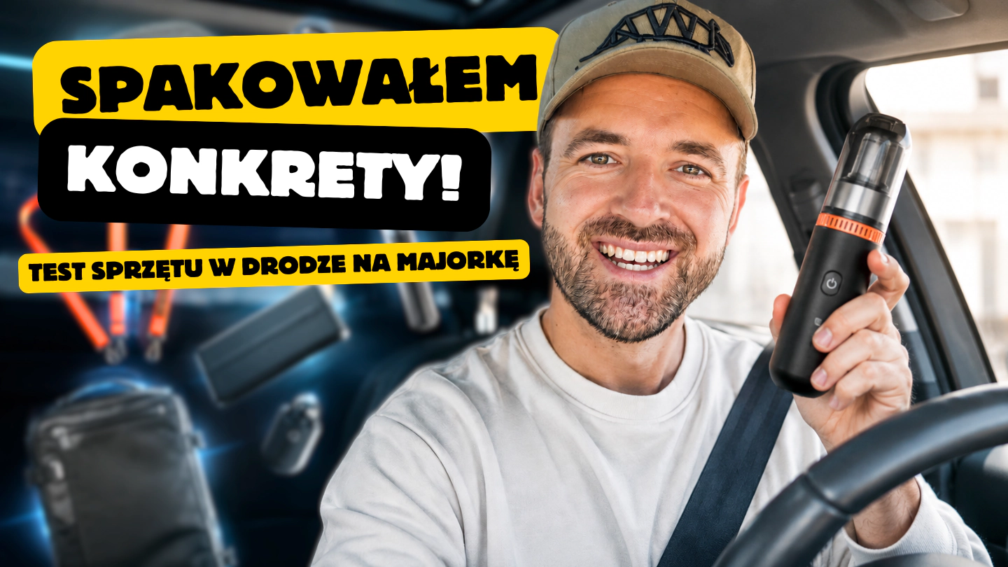 Przetestowałem to w drodze na Majorkę. 10 akcesoriów, które warto mieć ze sobą!